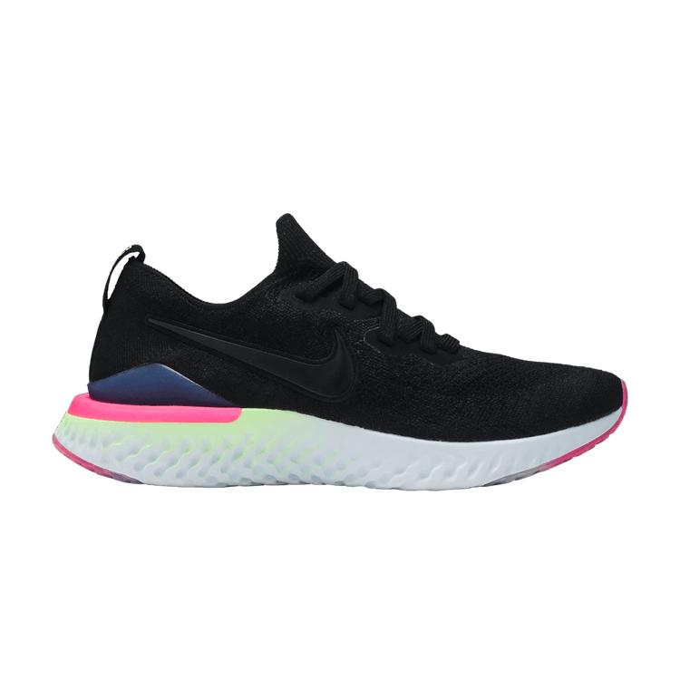 Nike Epic React Flyknit 2 Black Sapphire Hyper Pink 42