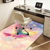 Colorful Bird Starry Sky Chair Mat Office Carpet, Oversized Rug for Home Decor, Suitable for Bedroom, Living Room, Various Rooms