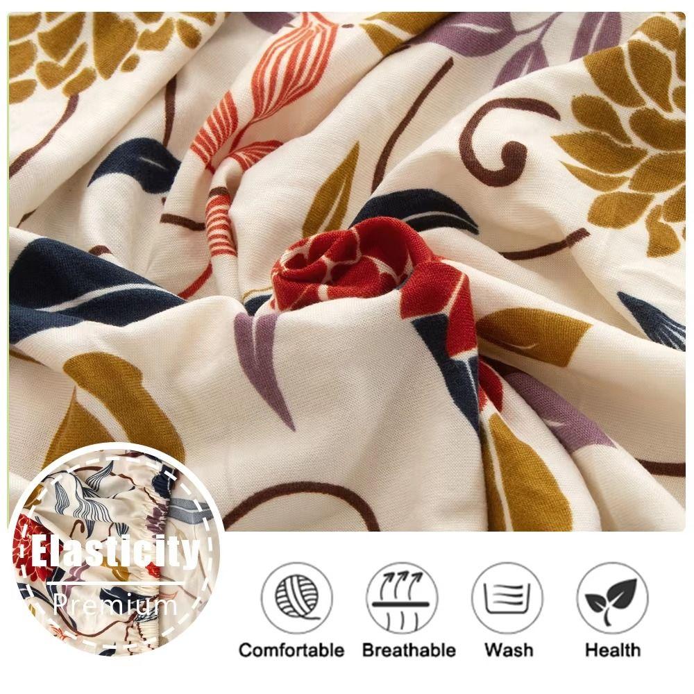 L-Shaped Sofa Covers Rainbow Printing Sofa Seat Protector Sofa Cushion Cover  Home Decoration