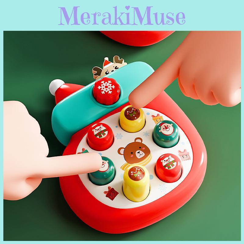 Christmas Sock Whac A Mole Kids Educational Fun Game For Cognitive Development