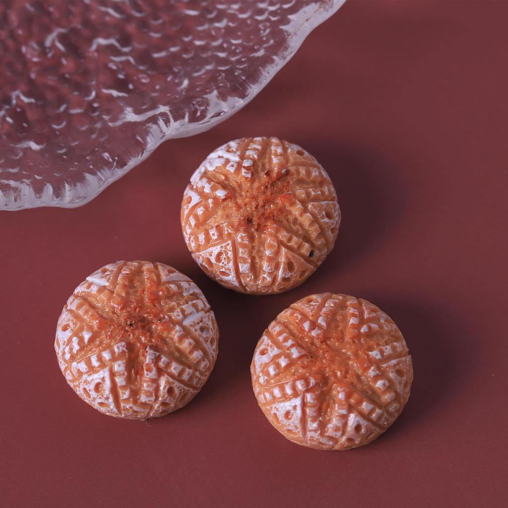 Childlike DIY Cream Bread Cake Keychain Pendant - Resin Craft Accessories