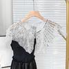 Blingbling Collar Patches Sew on Bannner Repair For Clothing Appliques Patches Jeweled Patches Sew On Craft