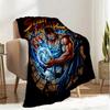 Game Fighter Energy Burst Blanket Lightweight Ideal Bedding Blanket Perfect for Travel, Camping, Living Rooms, Offices, Sofas, Fan Christmas Gift