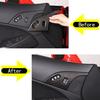 Carbon Fiber ABS Children's Door lock panel Cover For 2005-2013 Colvette C6