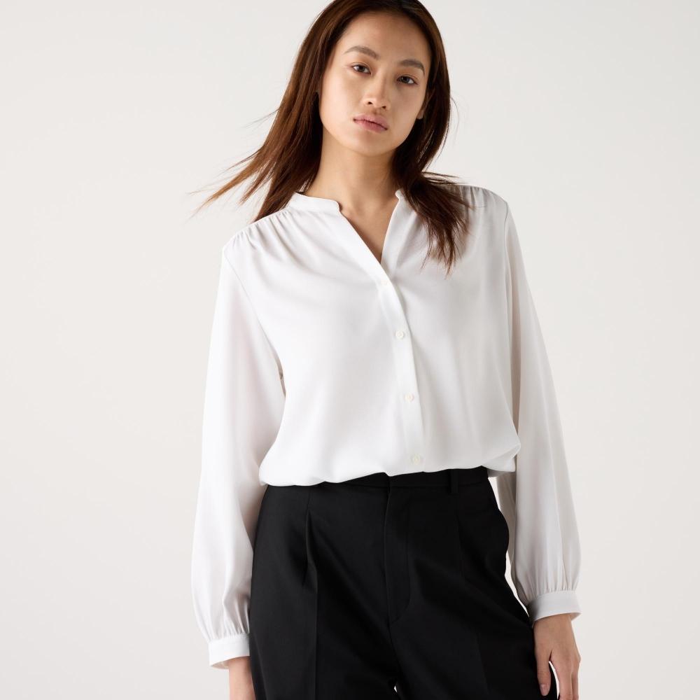 

Блузка для собаки UNIQLO из искусственного шелка