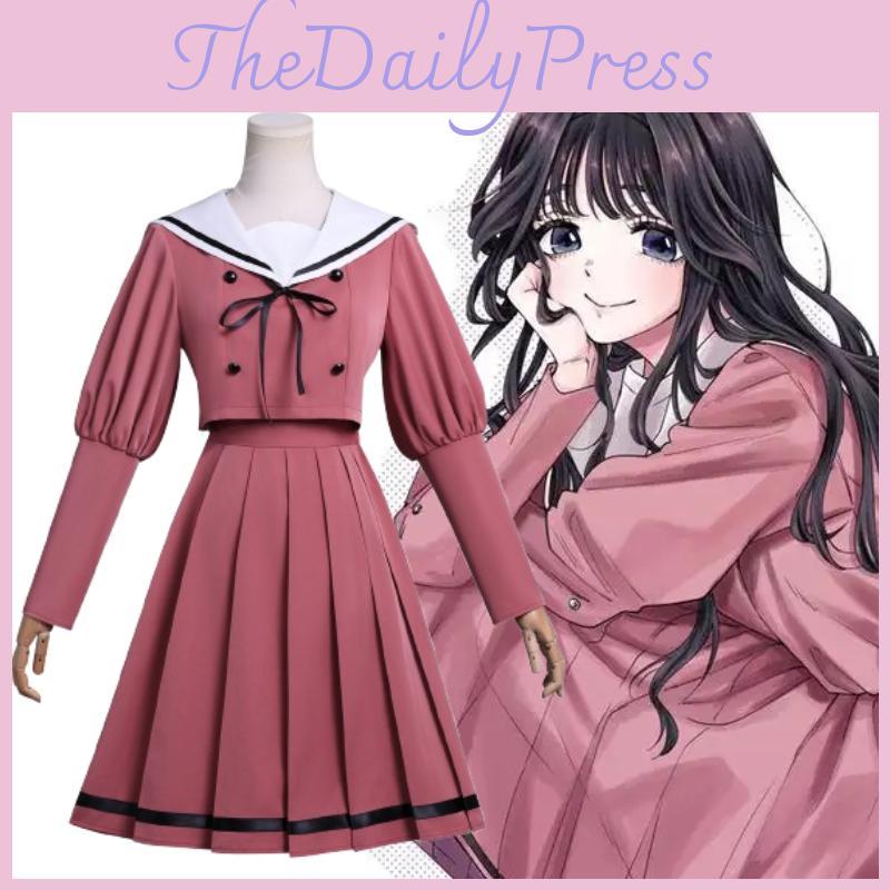 The Fragrant Flower Blooms With Dignity Kaoru Ko Cosplay School Uniform With Polyester Blend For Casual Wear And Anime Conventions