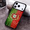 Portugal National Flag Phone Case for iPhone 17 16 15 Pro Max Air 14 13 12 11 Plus Shockproof Capa Cover