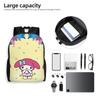M-Melodies Laptop Backpack Women Men Basic Bookbag for College School Student Rabbit Anime Bags