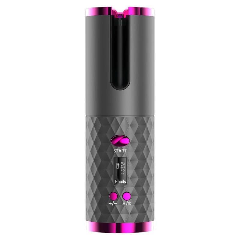 Unisex Wireless Auto Curling Iron - No-Scald, Effortless Styling Tool