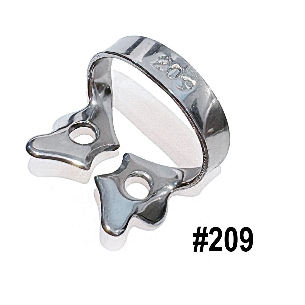 

1 шт., самые популярные зажимы для реставрации зубов, резиновые зажимы для плотины, резиновый барьерный зажим, материал из нержавеющей стали 1 piece Code 209