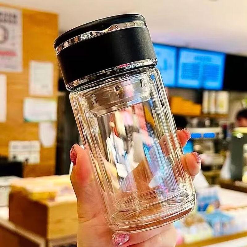Shangqi Double Wall Insulated Glass Cup
