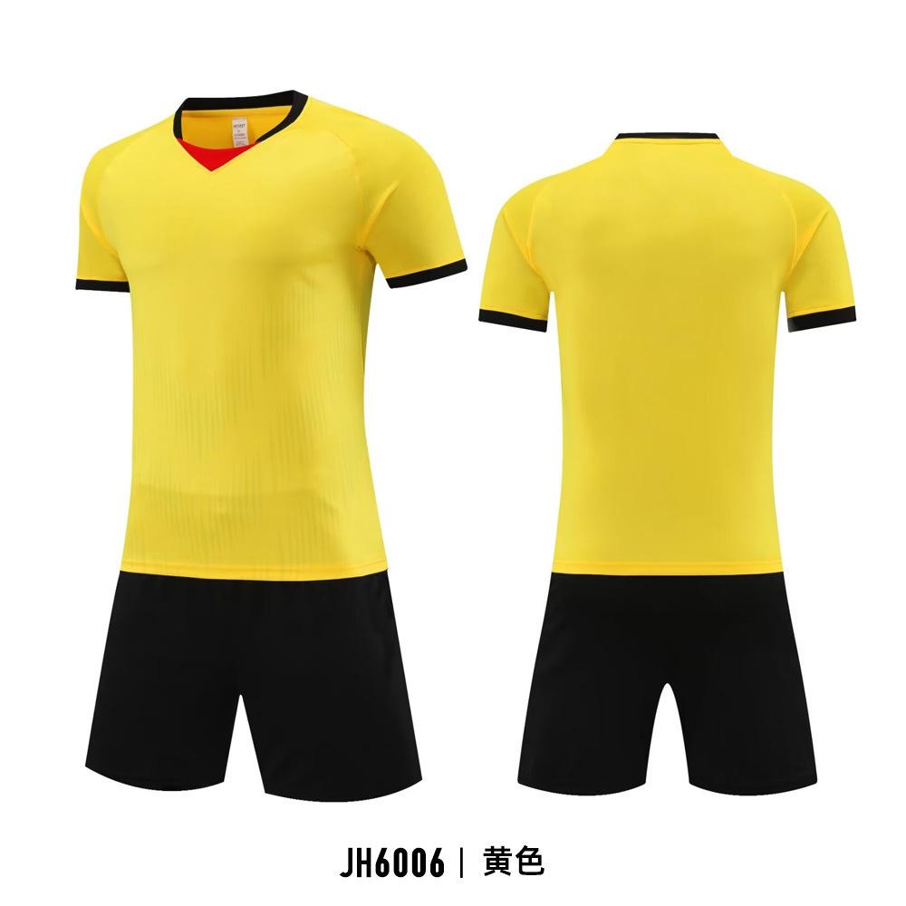 New children's football jersey set Printed men's game training jersey Student sports quick-drying breathable short-sleeved jersey