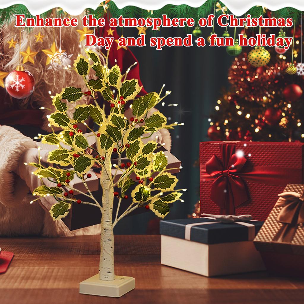 Tree Light Christmas Tree LED Floor Lamp Home Decor Living Room Decor Bedroom Decor Holiday Decoration