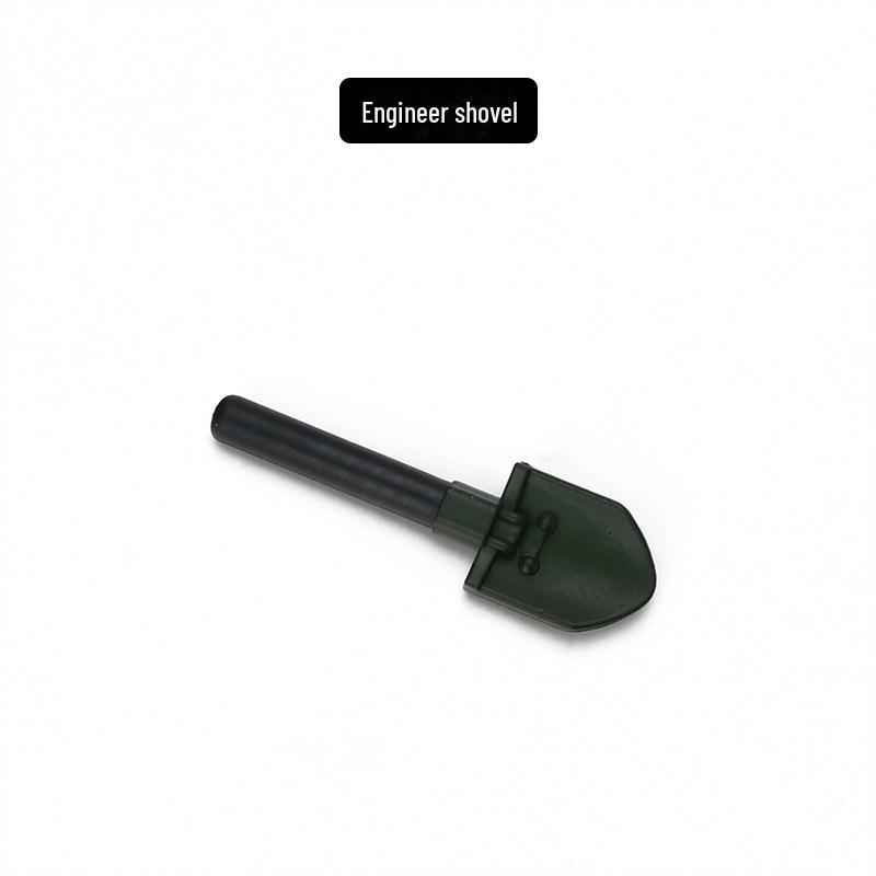 

«Набор фигурок военного собрания»: Цветное оружие, пластиковые аксессуары, настольная модель для песка