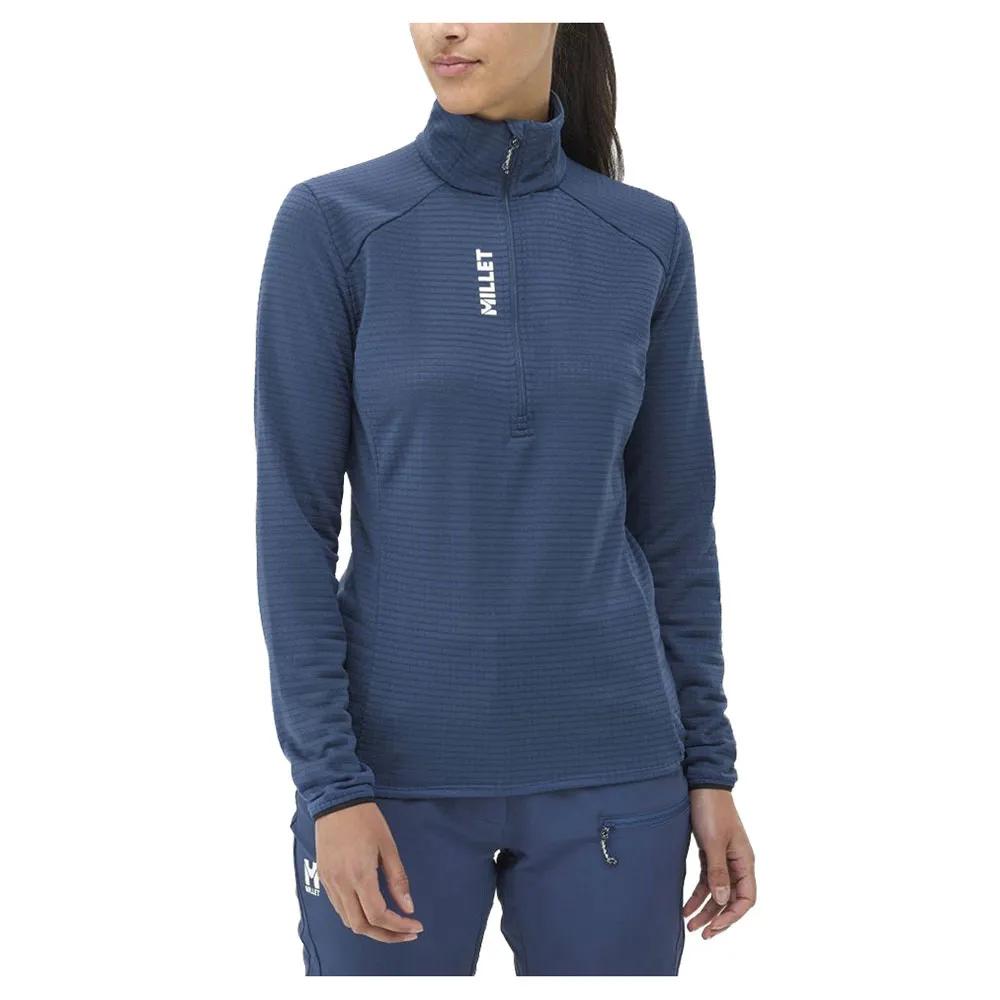 Millet Fleece Jacket with Half-zip Intense