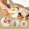 Pet Steam Spray Comb for Detangling and Deshedding No-Wash Grooming Brush for Cats and Dogs Home Use