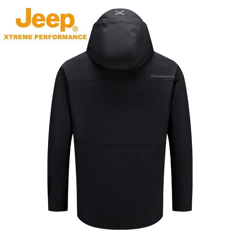 Jeep Men's Graphene Windproof Waterproof Shell Jacket