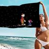 Book C-Calvin and H-Hobbes Big Microfiber Beach Towels Quick Dry Towel Sand Beach Towels Pool Towel for Travel Swim Pool Yoga