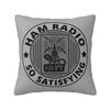 Licensed Ham Radio Operator Communications Cushion Cover  cm Soft Throw Pillow Case Decoration Bedding Sofa Pillowcase