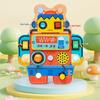 Wooden Robot Led Power Educational Toy For Baby Early Learning And Development