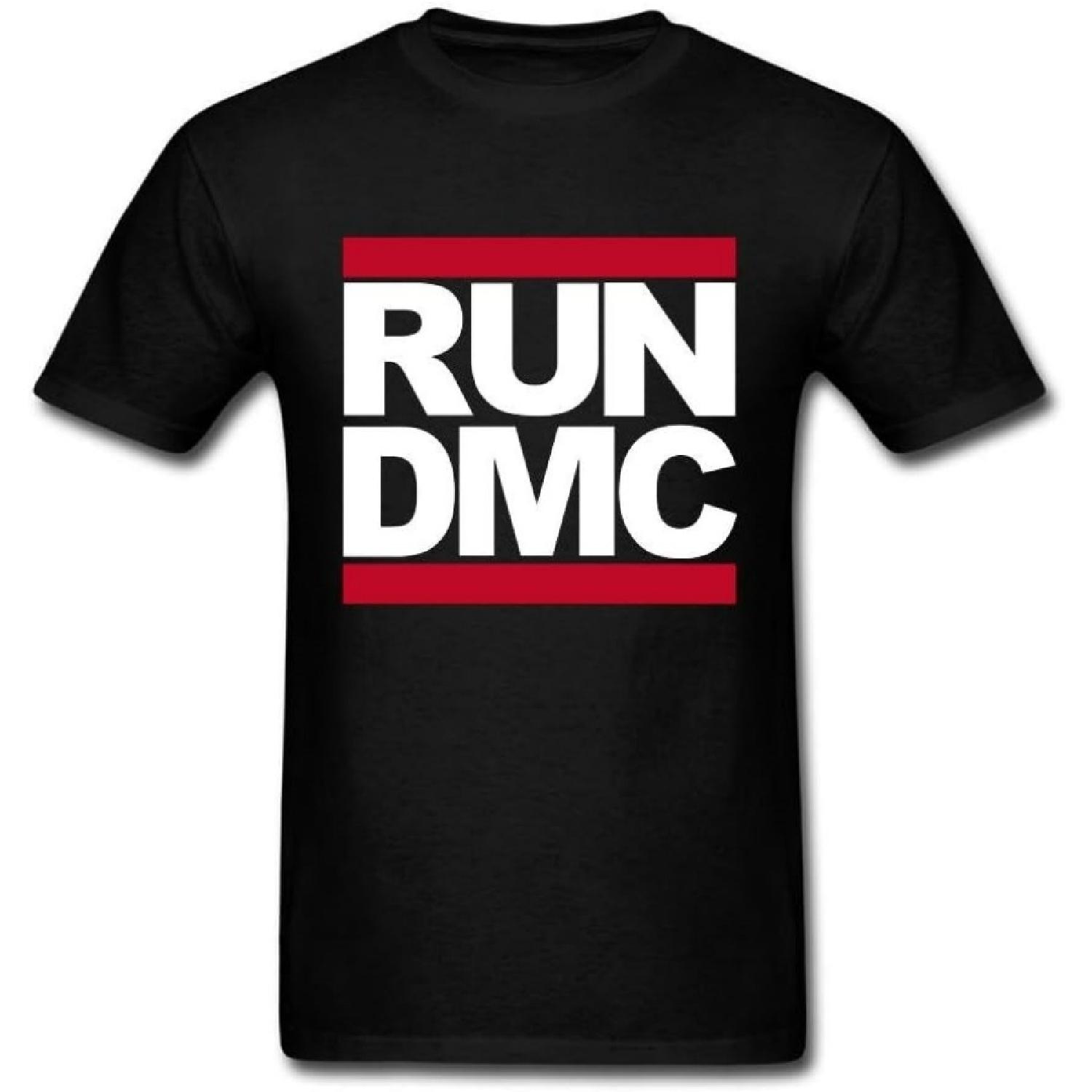 LSLEEVE Мужские футболки с логотипом RUN DMC S