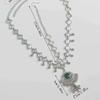Retro Ethnic Style Headdress Multifunctional Forehead Pendant Tassel Forehead Chain Silver Color Beads Tassel Hair Accessories