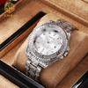 Casual and Fashionable Men Watch Retro Carved Business Quartz Watches Light Luxury Clocks Gifts Watches for Man