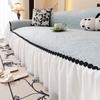 2025 New High-end Sofa Cover Cloth Cover Universal Fixed Non-slip Cover Towel Seat Cushion French Skirt