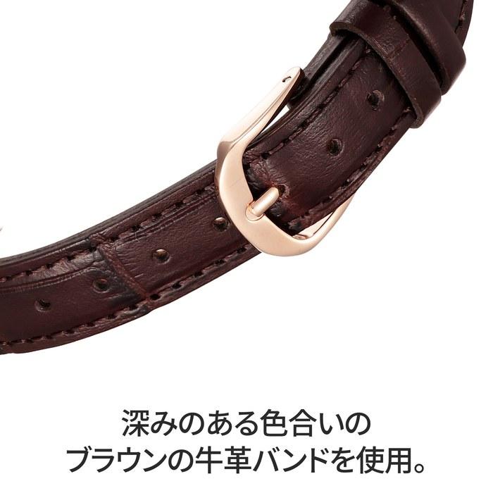[Citizen] Citizen Collection EM0402-05A Women's Watch (Brown Leather)