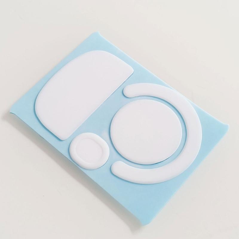 Ice Edition Mouse Skates Stickers Mouse Feet Pad Round Glides Curveds Edges for GProWireless GPROX Superlight 2 Mouse