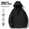 Cuckoo Deer Men's & Women's Single Layer Outdoor Windbreaker - Autumn/Winter, Wind & Rain Resistant, Trendy Design