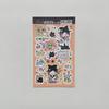 Korean Style Cute Girl Cartoon Stickers for Journaling and Daily Fun