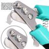 Pet Nail Clippers Double Round Holes Stainless Steel Blades Ergonomic Pet Claw Trimmer For Cats Dogs Kittens