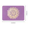 Purple and Gold Mandala Non-slip Doormat Floor Mat Water oil proof Carpet Rug for Kitchen Entrance Home Bathroom Footpad Mats