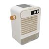 Portable Air Conditioner 3 Speeds 100ml Quiet Small Air Cooler Desk Fan with Makeup Mirror for Office Bedroom