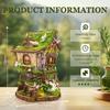 DIY Wooden Rowan's Treehouse Figurines Miniatures Assembled Casa with Light for Friends Birthday Gifts Home Decor Crafts
