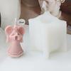 Silicone Mold 3D Angel Candle Molds Handmade DIY Soap Baking Molds Home Decors