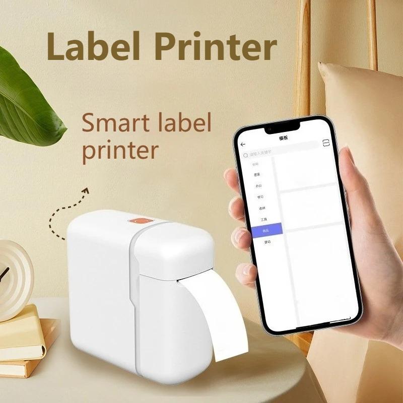 Fun Print Portable Label Printer Thermal Label Printer Portable Paper Maker Wireless Sticker Machine Inkless Labeller for Office