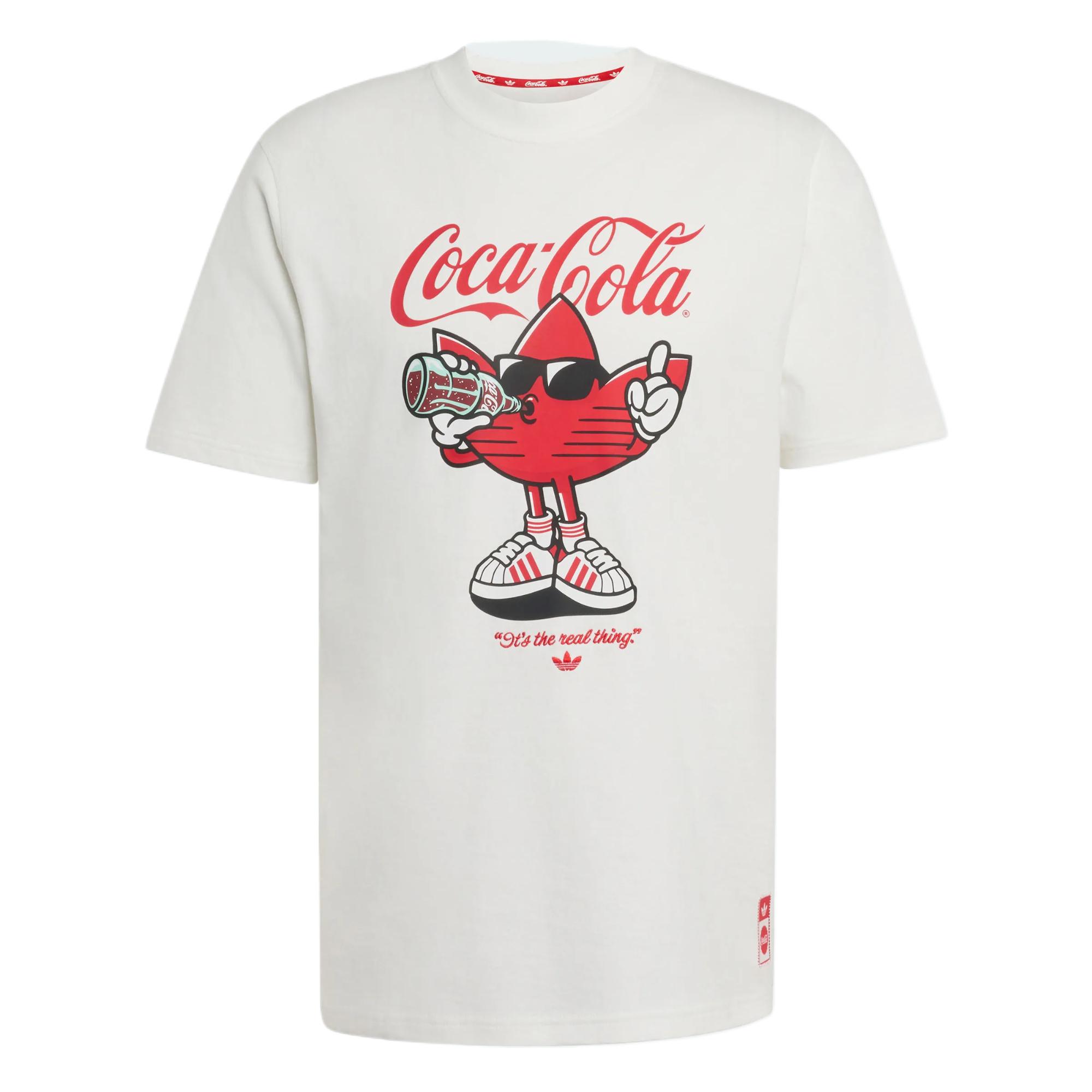 Adidas Originals Coca Cola Classic Short Sleeve T-Shirt Men Tops KY2109 XS