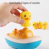 Electric Spraying Yellow Duck Bath Toy for Toddlers and Kids