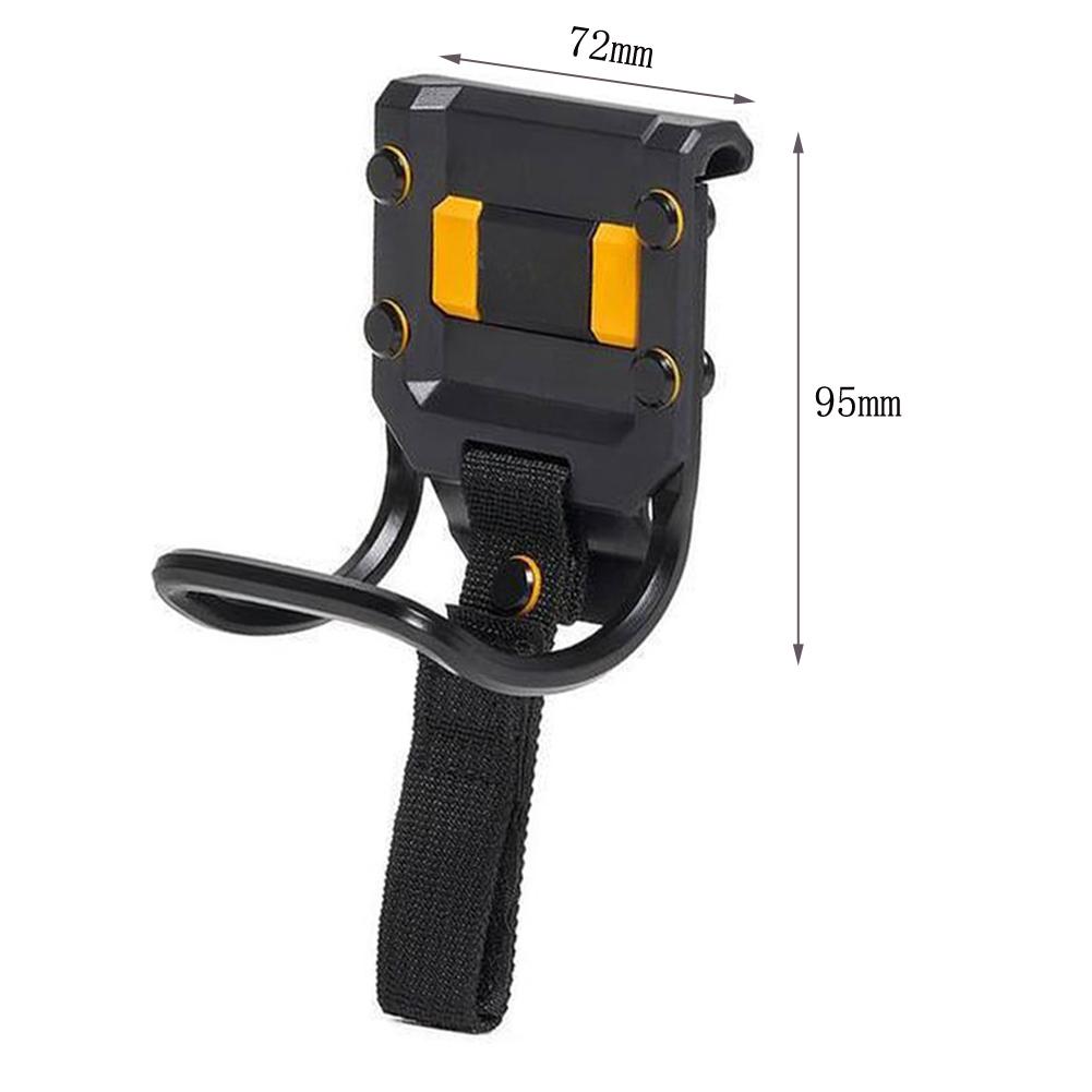 Electric Drill Belt Hook Modular Magnetic Tool Holder with Ergonomic Clip Fast Release and Wear Resistant Material Blend