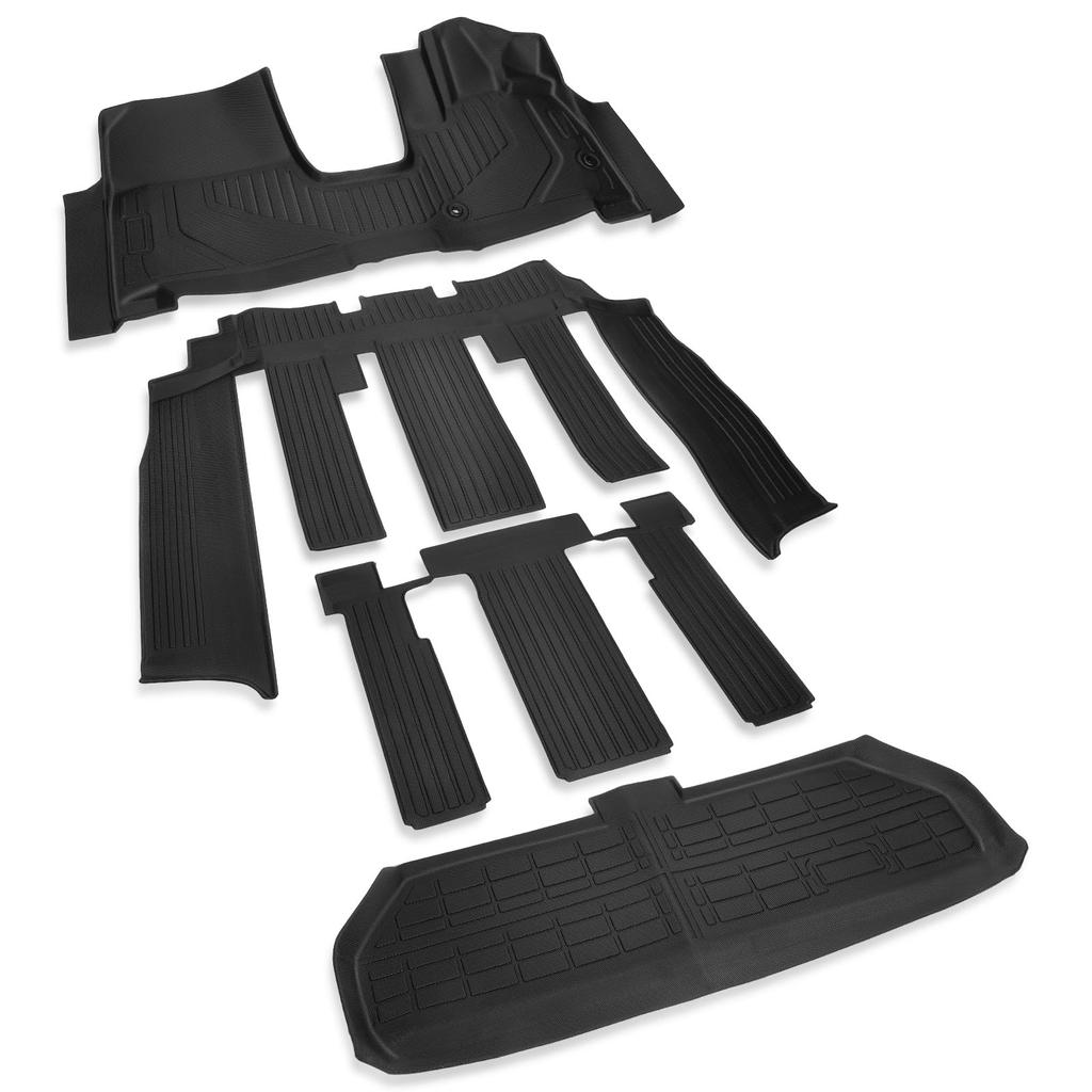 Sarasara Floor and Luggage Mat Set for Honda Step WGN and RP8 Hybrids from May 2022 Made with TPE these 3D Floor Mats are and making them easy to Also