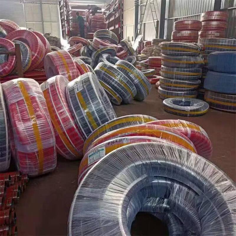 Rongyu Concrete Pump Steel Wire Reinforced Rubber Hose