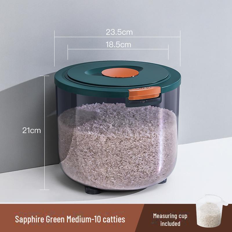Cutie pentru depozitarea orezului Xingyou: Recipient etanș, rezistent la insecte și umiditate, de calitate alimentară, pentru orez și făină de bucătărie.