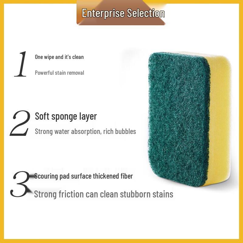 

Meiliya Household Scouring Sponge Pads
