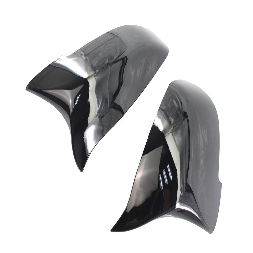 Car Rear View Side Mirror Cover Replacement for BMW F01 F10 F11 F12 F13 Auto Side Wing Mirror Cover Gloss Black Shell