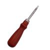 Leather Common Edge Beveler Skiving Craft Keen Edge Cutting Tool for Beveling V-shaped Blade with Rounded Center Taking The Edge