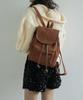 Iroco Suede Backpack _ Brown