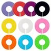 10PCS Clothing Size Dividers Handmade Convenient Size Marking Ring Blank DIY Craft Round Hangers