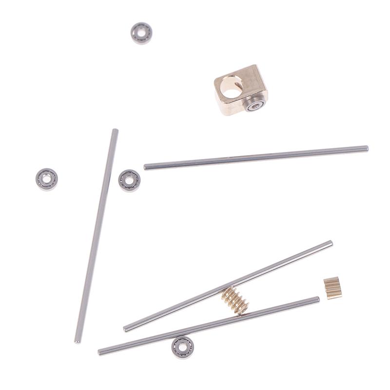 0.2M Turbine Worm Gear Micro 90° Transmission Box 12-Times Reduction Mechanism Gearbox Diy Car Model